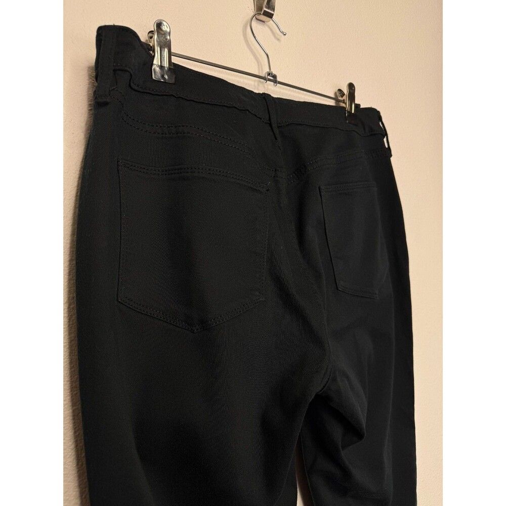 Universal Thread Size 10 Curvy Skinny Jeans Black Mid Rise Denim Cotton Stretch - Picture 5 of 10